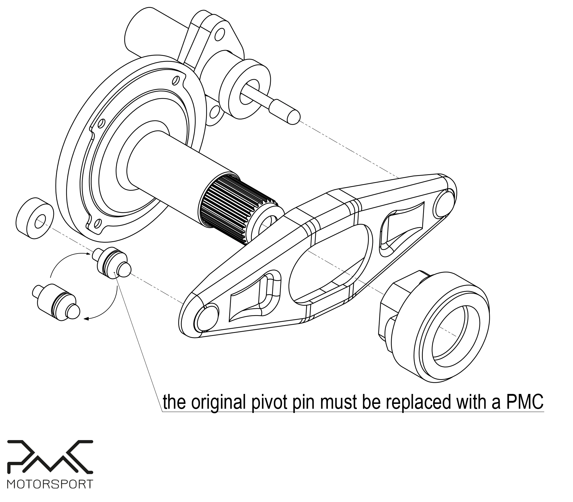 instrukcja montażu podpory łapy sprzegła PMC