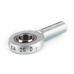 Cabeça de haste / cabeça de ligação – uniball EA 25 D FLURO – M24x2 rosca externa (macho) à direita.