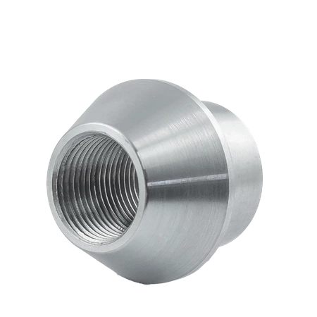 LH Threaded Weld In Bung Tube Adapter, Threaded Insert M12x1,5